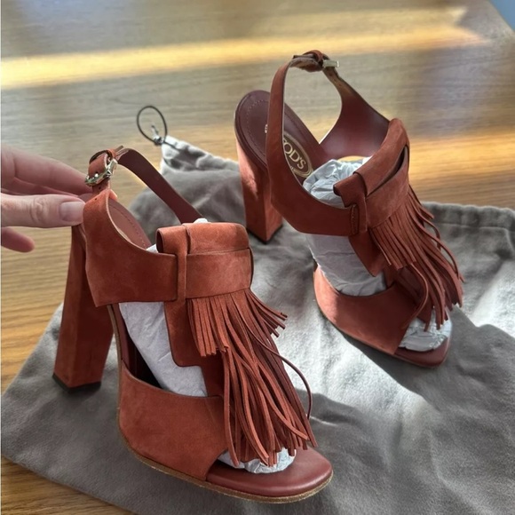 Tod's Shoes - Tod’s fringe heels